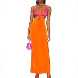 Lovers and Friends sorbet maxi dress